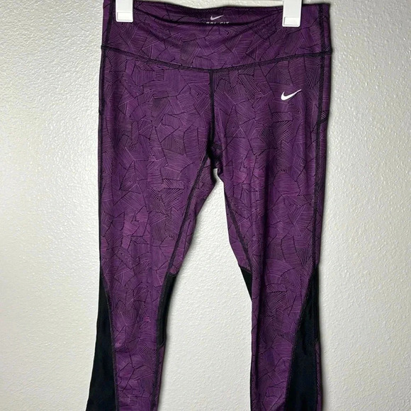 Nike Dri Fit Purple Leggings - Picture 8 of 8